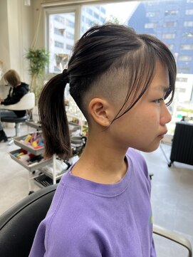 ルーツ ヘア デザイン(roots hair design) 西区新町美容室★roots★子供カットキッズカット女の子カット★