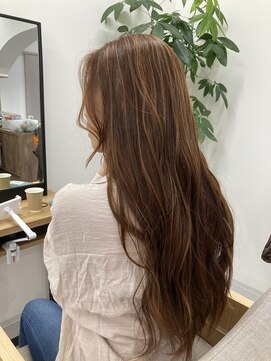 ラシル バイ レストプラス(racil by rest plus) シャイニーオレンジで夏らしい爽やかな印象に◎