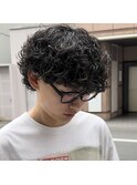 プードルパーマグルグルパーマ/メンズパーマ/メンズカット
