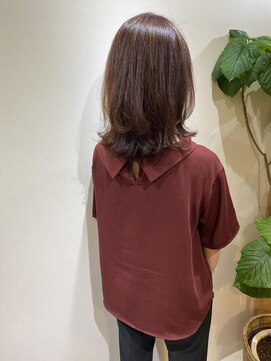 エム インターナショナル 白岡 キュート(EMU international CUTE) 柔らかくびれレイヤー◇ピンクパープルハイライト