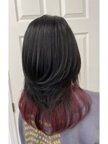 サロンドノア(Salon de NoA)&nbsp;セミロング×インナー裾カラー