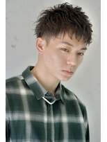 ロミーオム 本厚木(ROMMY. Homme)&nbsp;刈り上げツーブロック王道マッシュショートカジュアルメンズヘア