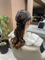 アミー 駒澤(Ammy komazawa)&nbsp;【可愛い】王道ハーフアップ