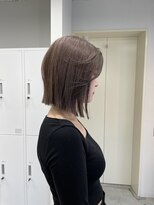 ロイオブジゼル(roi of GiseL)&nbsp;ぷっつりボブ×ラベンダーグレージュ