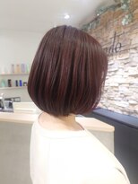 ケンジサナンド(KENJE Sanando)&nbsp;ボブ×ピンクブラウン