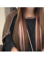 ウルティア(ulutia) ブラウン×レッド×パステルピンク