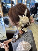 編みおろしスタイル