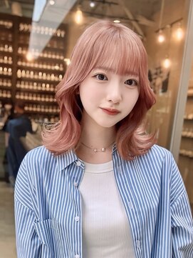 クム(kumu) 【kumu】 艶カラー/顔周りカット/栄/名古屋