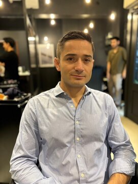 ザマンリバレッジニューヨーク(THE MAN LeverageNewYork) 大人外国人風ショートフェード：花形　知希