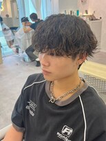 ベイルーム(BAYROOM by HONEY omotesando)&nbsp;韓国マッシュベースパーマ　シャドウパーマ　波巻き　ウエーブ