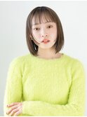 20代30代40代小顔切りっぱなし大人ボブ