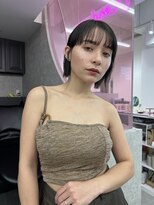 ロンドワン 三宮元町(Lond one)&nbsp;あごラインボブ/切りっぱなしボブ