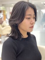 ピークアブー 銀座中央通り(PEEK-A-BOO)&nbsp;フェイスレイヤーボブ外ハネ