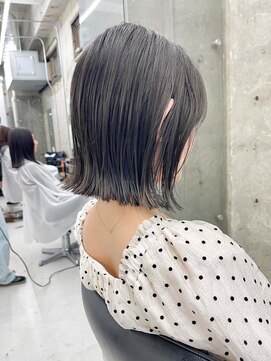 ノエ(noe) ホワイトグレージュ/デジタルパーマ/チェリーブラウン/栄r127