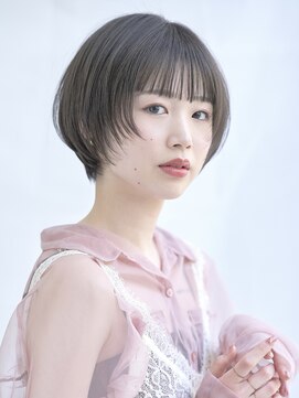 ピークアブー アヴェダ アトレ恵比寿(PEEK-A-BOO AVEDA) 大人可愛いハンサムショート/前髪ありショート/丸みショート