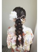 振袖着付け＋ヘアセット