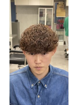 ササ(33) 波巻きプードルパーマ