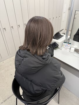 クレア 上大岡(CREA) ハイライトバレイヤージュダブルカラーケアブリーチ30代40代50代