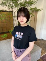 ヘアーアイスカルテット(HAIR ICI QUARTET) 韓国風◎顔周りレイヤー×くびれショート