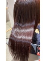 ユーリカ リチェルコ 四天王寺前夕陽ケ丘店&nbsp;髪質改善カラー/レッドブラウン