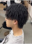 メンズマッシュ　ツイストスパイラルパーマ