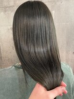ストーリーエレット 長野2号店(STORY:E elet)&nbsp;オリーブグレージュ×艶髪縮毛矯正