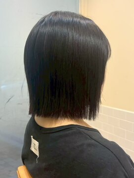 クラップス 横須賀中央店(CLAPS) 横須賀ショートボブレイヤータッセルボブ切りっぱなしボブウルフ