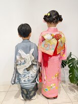 クオーレ ヘアーアンドエステティックサロン(CUORE HAIR ESTHETIC SALON)&nbsp;七五三着付けヘアセット