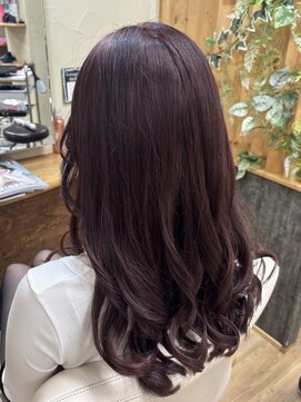 ナチュラルプラス 築町店(natural+) ピンクブラウン