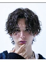 アストラ(ASTRA)&nbsp;MEN’S HAIR/サーフカール/刈り上げセンターパート