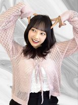 タイムズサロン 栄(times salon)&nbsp;ラフカールミディアムヘアおふざけバージョン