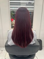 バルべス トーキョー(BARBES TOKYO)&nbsp;ブリーチなしのピンクカシスカラー【清板】