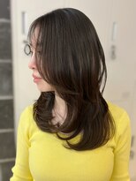 リアンバイアリュール(Lian by Allure)&nbsp;レイヤーカットミディアムレイヤーハッシュカットボブショート