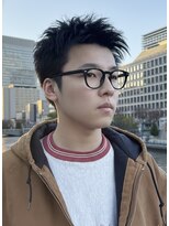 クオンヒール 淀屋橋店(QUON HEAL)&nbsp;大人アップバングスパイキーショート/ラフなショート×