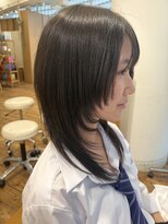 クラップス 金沢文庫店(CLAPS)&nbsp;顔周りレイヤーの入ったミディアム◎