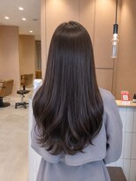 リールヘアー 久留米店(rire hair) 20代30代40代暗髪ブラウン