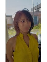 ブランチ(branch)&nbsp;【雰囲気を纏うホワイトピンクレイヤーボブ】