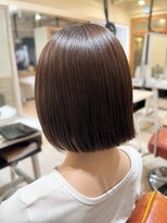 ネオリーブサイン 大森店(Neolive sign) 艶ストレート×ボブ 大森