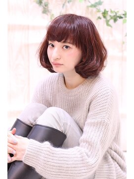 レイフィールド 江南店 ガーリーボブ