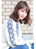 外国人風ツヤうるウェーブボブ  tricca代官山 小走祥菜