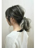 簡単アレンジ×マットグレージュ