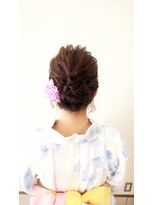 ネオリーブチノ 登戸店(Neolive cino) neolive cino 髪が短いボブでも出来るまとめ髪アレンジ☆