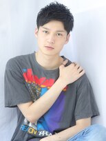 ヘアリゾート ラグーン(hair+resort lagoon) 【lagoon】加藤信綱 MEN'S HAREフェザーマッシュ夏秋