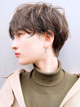 ロジッタ(ROJITHA) 【ROJITHA】ショートパーマ × オリーブアッシュ