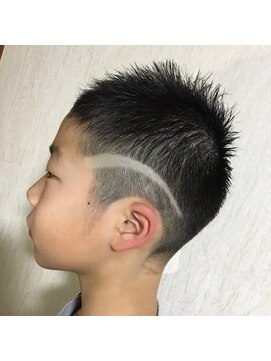 ちくまぁる 《理容室/メンズ》ソフトモヒカン