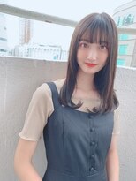 イース バイ アンブルリュクス 北千住(Ease by amble luxe)&nbsp;前髪/くびれ/イヤリングカラー/イメチェン/ラベンダーカラー