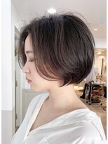 グラフ 蔵前(GRAFF)&nbsp;大人可愛い20代30代40代前下がりショート_ボブ【GRAFF蔵前】