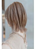 20代30代/大人かわいい/小顔ひし形/ウルフ/ミディアムレイヤー
