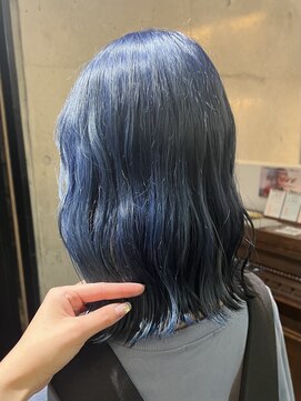 ビートス(BEAT S) 【BEAT S】　アッシュブルー/ケアブリーチ/伏見/矢場町/栄