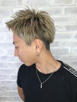 アヴァンス 天王寺店(AVANCE.) MEN'S HAIR ブリーチ×マットベージュ